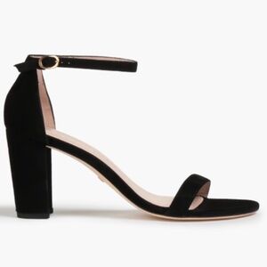 Stuart Weitzman Suede Block Heels